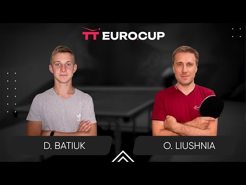17:35 Dmytro Batiuk - Oleksandr Liushnia 21.12.2023 TT Euro.Cup Ukraine Professional. TABLE 4