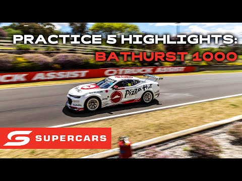 SUPERCARS 2023 バサースト1000 プラクティス5ハイライト動画