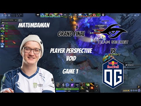 Matumbaman [Void] - TEAM SECRET VS OG - OMEGA LEAGUE GRAND FINAL - GAME 1
