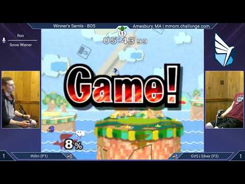 MMOM155 SSBM - th0rn (Blue Falco) vs. GVS | Silver Alloy (Default Falco) - Melee WSF