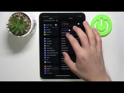 APPLE iPad mini (2019): How to Adjust Your Ringtone Volume | Customize Sound Settings on Your iPad