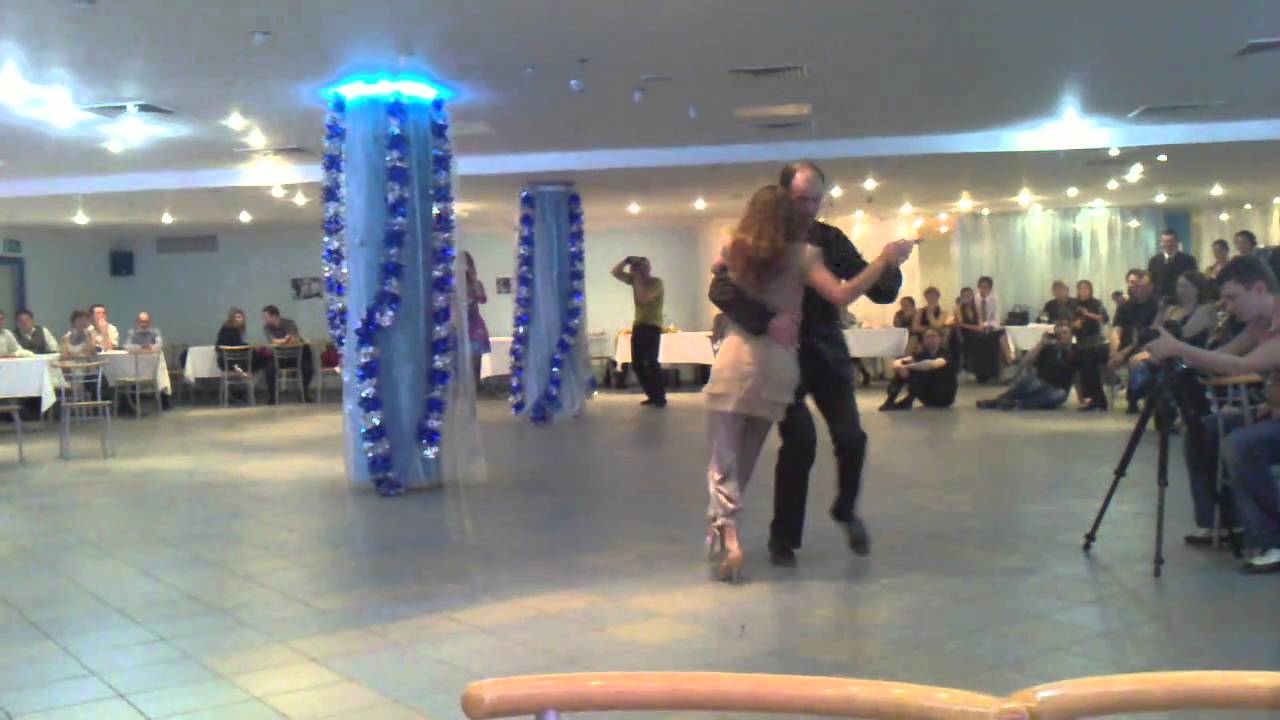 Juan Capriotti y Graciana Romeo. White tango Festival in Moscow 2010