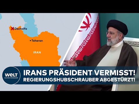 IRAN: Hubschrauber von Präsident Raisi abgestürzt! Rettungsteams haben noch kein Lebenszeichen!