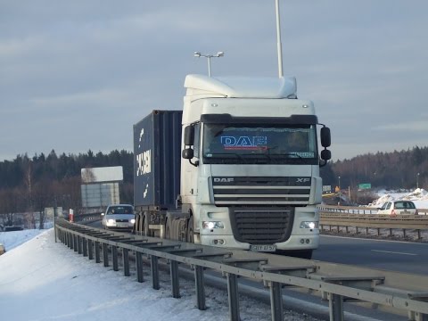 Crazy truckers in Poland and Czech/Szalone tiry w Polsce i Czechach