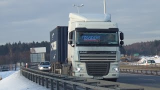 Crazy truckers in Poland and Czech/Szalone tiry w Polsce i Czechach
