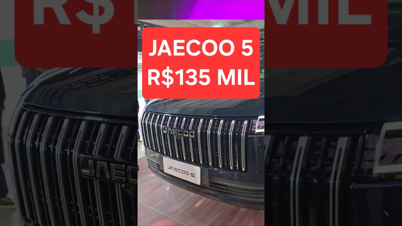 JAECOO 5 VAI BOTAR YARIS CROSS PRA MAMAR!