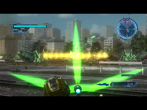 EDF Earth Defense Force 5 M 101 Crumbling City - Penetrator - Ranger Inferno