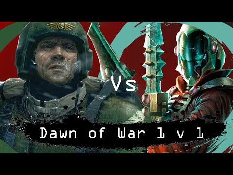 Dawn of War  Soulstorm 1 v 1 Imperial Guard (StopBullyingMePls) vs Eldar (La Bete Du Gevaudan)