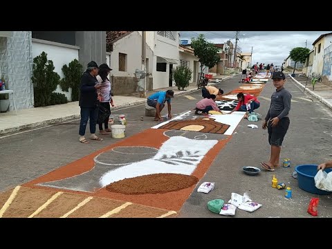 TAPETES DE CORPUS CHRISTI I Verdejante Pernambuco.