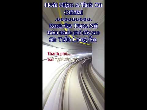 Karaoke Đêm Thành Phố Đầy Sao Tone Nữ Hoài Niệm & Tình Ca | TAS BEAT