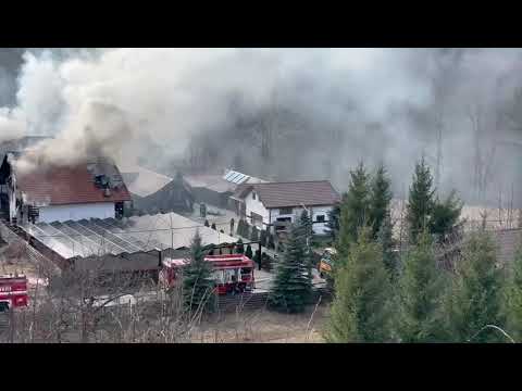Incendiu la pensiunea Nedeia din Malini 10 februarie 2024 3