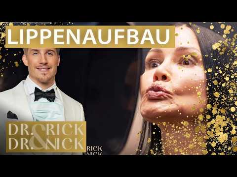 "Ich fühl mich ganz SCHRECKLICH!" - Lippenaufbau bei Djamila Rowe | Dr. Rick & Dr. Nick | ProSieben