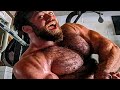 Hairy bodybuilder fixes his leg Press machine