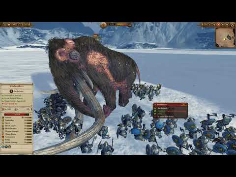 Total War Warhammer Mechanics - Comprehensive Mammoths testing