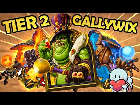 The TIER 2 Gallywix Strat FREE MMR! | Hearthstone Battlegrounds