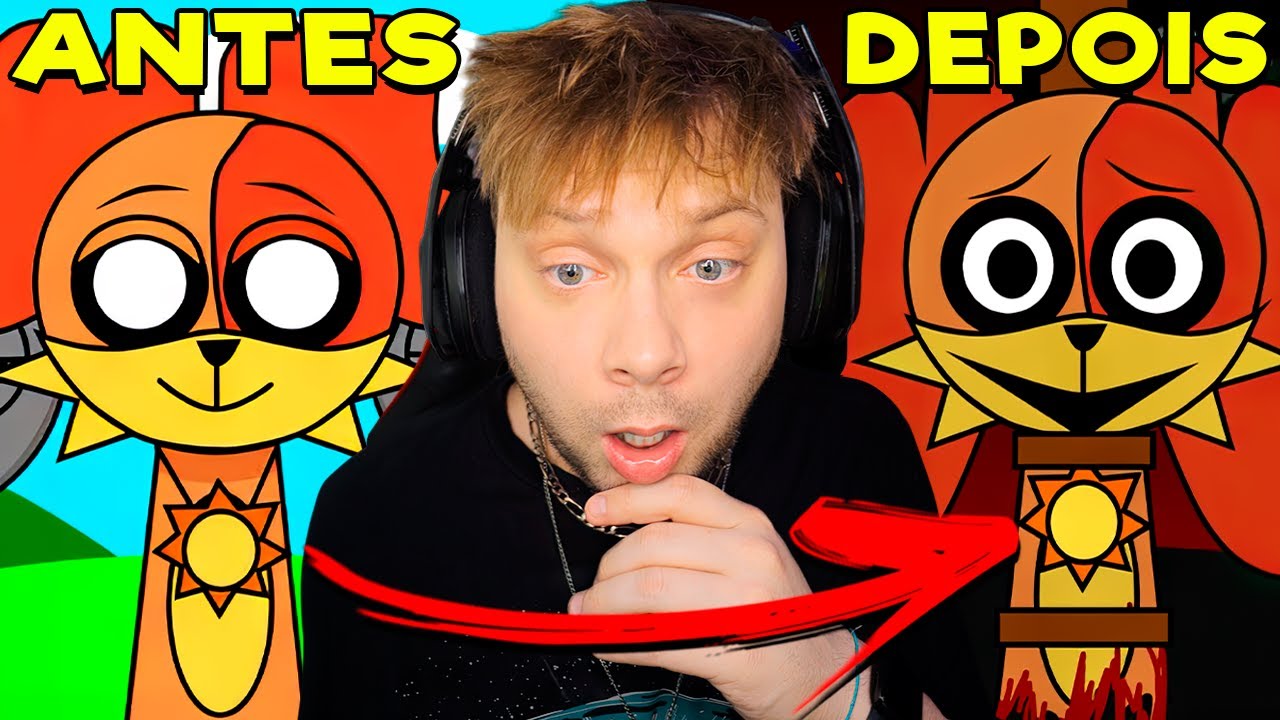 Joguei o Incredibox SPRUNKI de POPPY PLAYTIME e me SURPREENDI com o final!