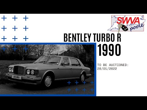 LOT 17 - 1990 Bentley Turbo R | SWVA 28th January 2022 Classic Sale