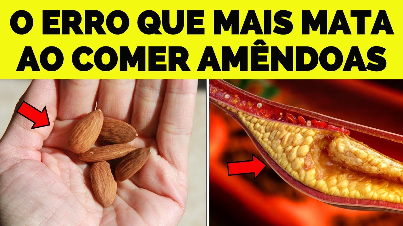 11 erros que você NUNCA DEVE COMETER ao comer AMÊNDOAS E NINGUÉM TE CONTA
