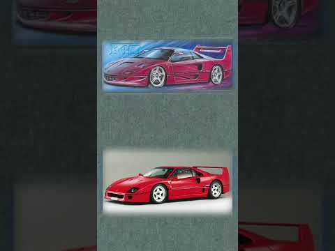 Thumbnail for Redesigning The Ferrari F40! #shorts by Ferrari, Supercar, Ferrari F40, Frank Stephenson, Car
