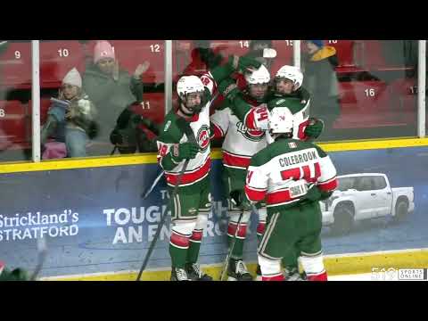 GOHL - St. Marys Lincolns vs Stratford Warriors