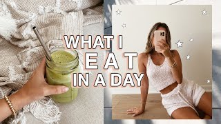 What I Eat In A Day *realistic, fast & easy healthy meals*