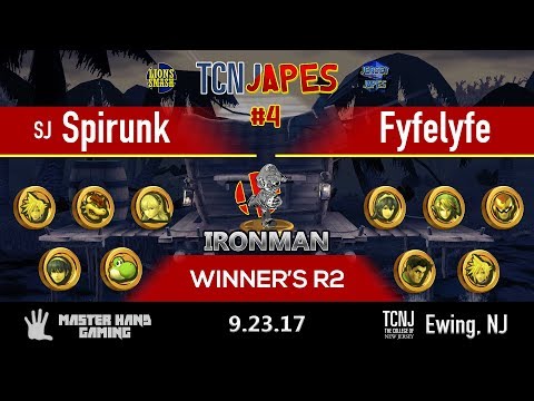 TCNJapes 2 - Ironman Bracket - SJ | Spirunk vs. Fyfelyfe - Winner's R2