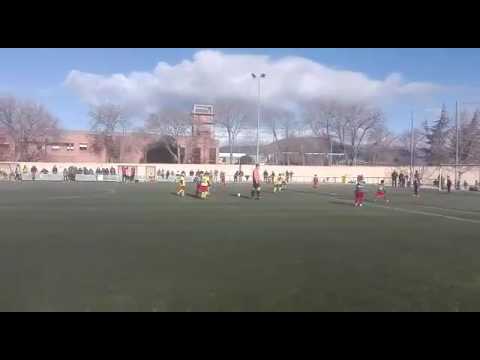 Gol de falta de  Luismi vs CF Collaldo Villalba B
