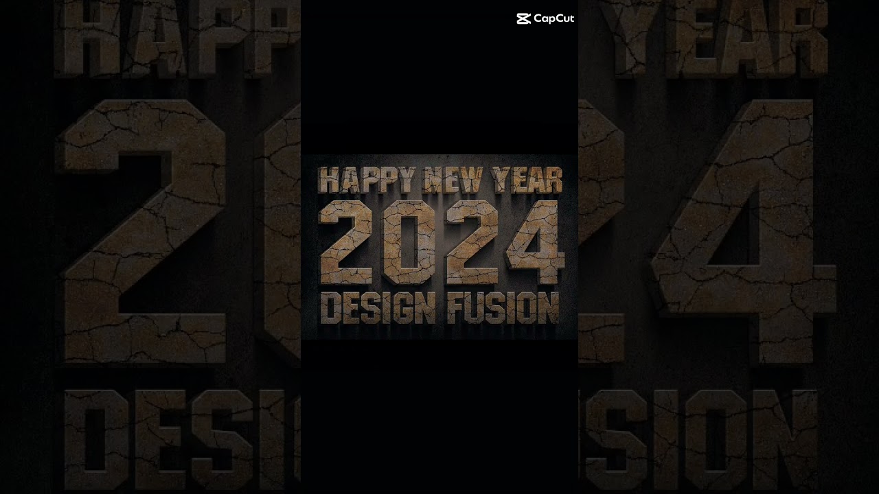Happy New year 2024 | design Fusion