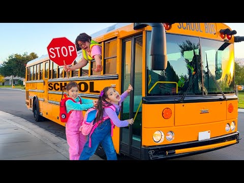Ellie and Maddie Teach and Learn School Bus Rules