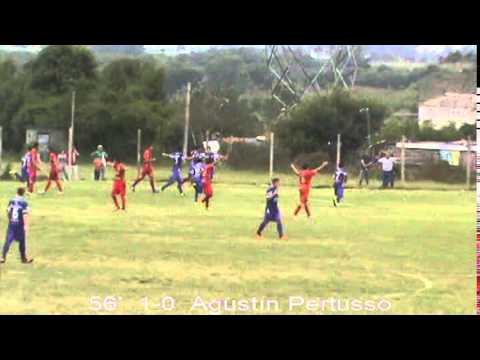 Sub 17 Fecha 8 Torneo Apertura 2014 Defensor 2-0 Rentistas - Goles A. Pertusso y D. Waller