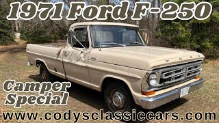 Video Thumbnail for 1971 Ford F250