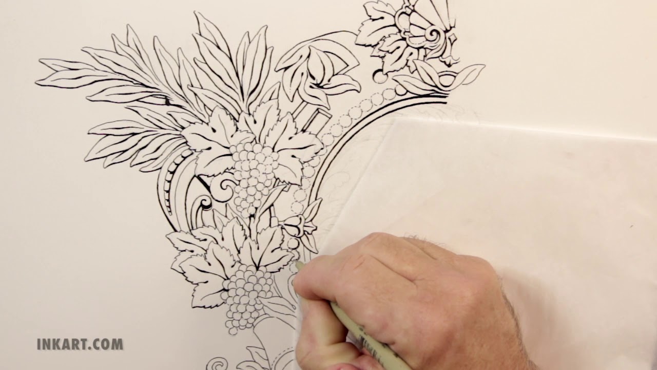 Scratchboard Illustration for a Wine Box --Solymar