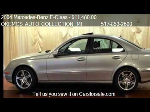 2004 Mercedes-Benz E-Class E500 - for sale in OKEMOS, MI 488