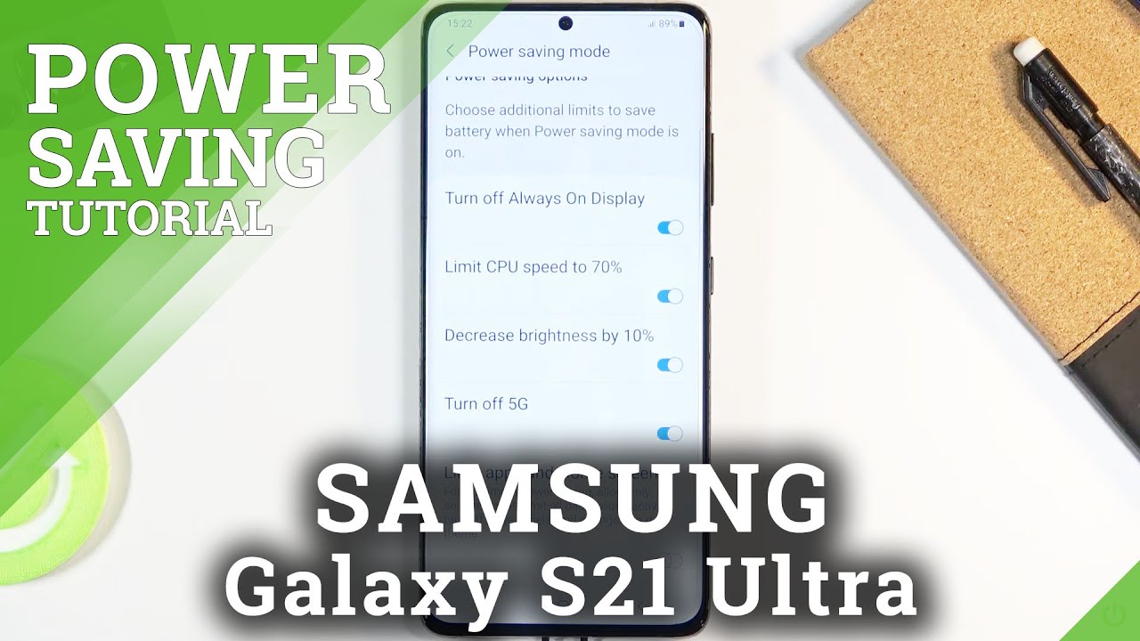 How to Activate Power Saving Mode in SAMSUNG Galaxy S21 Ultra – Extend Battery Life