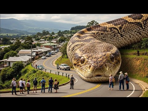 Anaconda Sanke Attack Man In City | Anaconda Snake Attack Boys In Forest | Anaconda