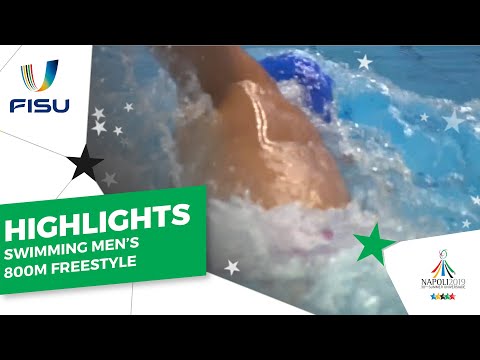 Swimming Men's 800m Freestyle #Napoli2019.