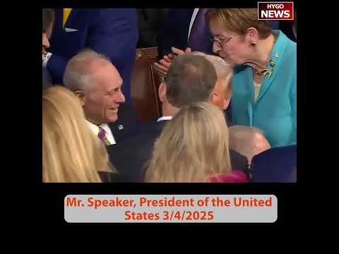 Thunderous applause Trump & FLOTUS address to joint session of Congress; Pelosi 2020 State of Union