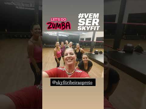 SKYFIT ACADEMIA SEGUNDA E QUARTA ÀS 19H30MIN #zumba #zumbafitness #academia #brasil #ribeiraopretosp