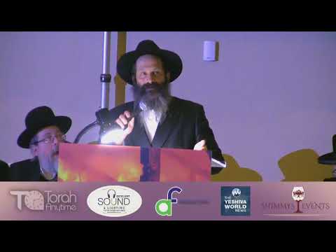 Sholom Mordechai Rubashkin at Asifas Chizuk for Azzan Family 15 Teves 5778 (1/1/18)