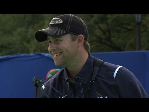 Braden Gellenthien v Julio Fierro – compound men semifinal | Tokyo 2012 Archery World Cup Final