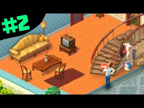 HOMESCAPES - WALKTHROUGH Lvl 8-12 Day 2 (Story + gameplay) Android iOS HD