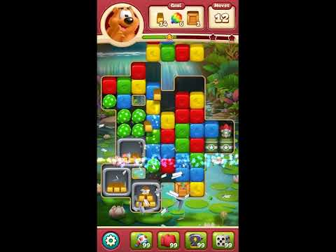 Toon Blast Level 7110 - NO BOOSTERS 🐻🐺🐱 | SKILLGAMING ✔️