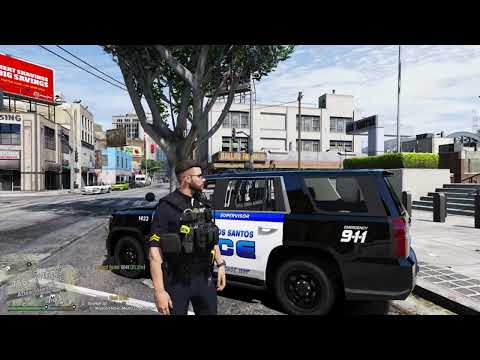 LSPDFR Police Patrolling CITY OF LOS SANTOS #lspdfrroleplay