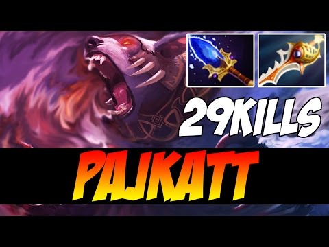 Pajkatt Plays Ursa WITH DIVINE RAPIER - 29 KILLS - 8100 MMR - Dota 2