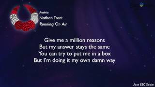 Nathan Trent - Running On Air (Austria) [Karaoke Version]