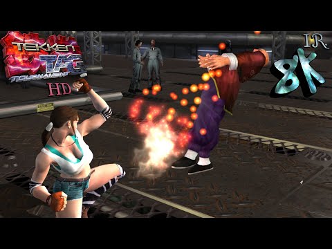 Tekken Tag Tournament HD | Michelle and Ganryu | Team Battle | rpcs3 [ps3] 8K I.R. Gameplay