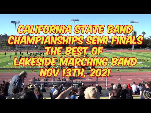 Lakeside High Marching Band State Competition Semi Finals Performance 2021 4K Hi Definition