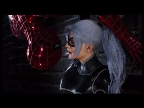 Spiderman PS4 The Heist DLC Walkthrough Gameplay Part 2 - Felicia