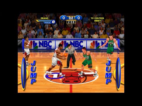 NBA Showtime: NBA on NBC Gold Edition Longplay (Arcade Version)