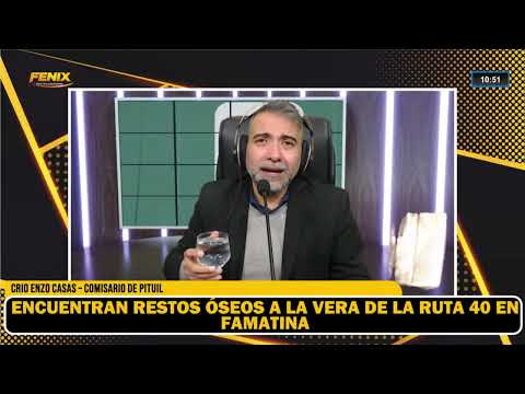 Encuentran restos óseos a la vera de la Ruta 40 en Famatina